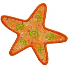 Swirly Starfish Applique